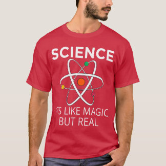 Wetenschap Het Is Als Magie Maar Echt Leraars Stud T-shirt