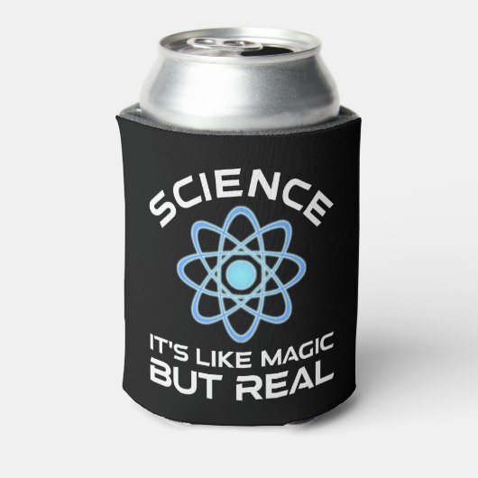 Wetenschap - het is als magisch maar echt blikjeskoeler (Blikje Achterkant)