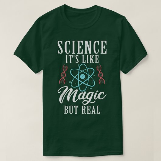 Wetenschap Het is echte Funny Science Lover T-shirt (Design voorkant)
