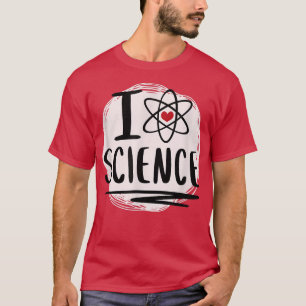 Wetenschap - Ik hou van de verklaring van het wete T-shirt