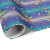 Wetenschap, Insect Bug Lover kerstboom Cadeaupapier (Rol Hoek)