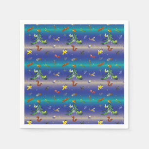 Wetenschap, Insect Bug Lover kerstboom Servet