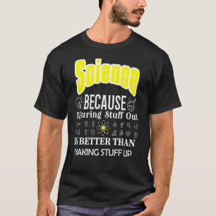 Wetenschap is beter dan het maken van studies naar t-shirt