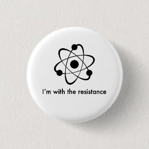 Wetenschap is echt ronde button 3,2 cm