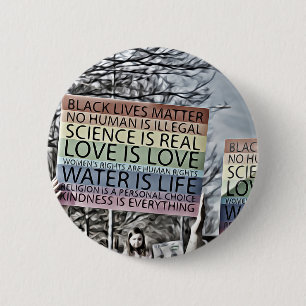 Wetenschap is echt ronde button 5,7 cm