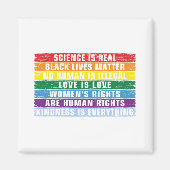 Wetenschap is echt zwart leven magneet (Voorkant)