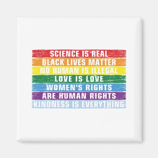 Wetenschap is echt zwart leven magneet (Voorkant)