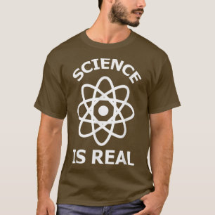 Wetenschap is een echte wetenschap t-shirt