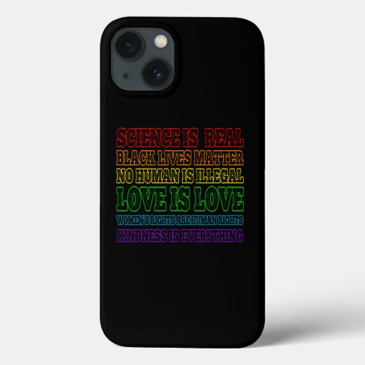 Wetenschap is een echte zwarte levenszaak Case-Mate iPhone case (Achterkant)