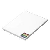 Wetenschap is een echte zwarte levenszaak notitieblok (Gedraaid)