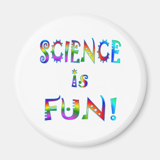 Wetenschap is Fun Magneet (Voorkant)