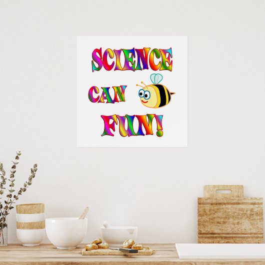 Wetenschap is Fun Poster (Keuken)