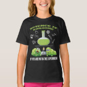 WETENSCHAP IS GEWELDIGE - GIRLS T-SHIRT T-SHIRT (Voorkant)
