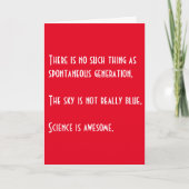 Wetenschap is Geweldige Nerdy Romantische Valentij Feestdagen Kaart (Voorkant)