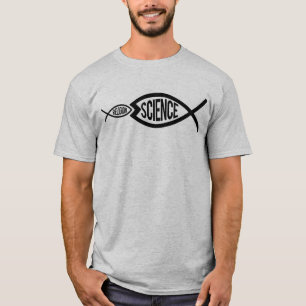 WETENSCHAP IS GROTER DAN RELIGIE T-SHIRT