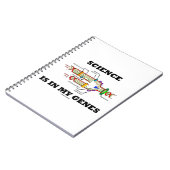 Wetenschap is in mijn genen (DNA-replicatie) Notitieboek (Linkerzijde)