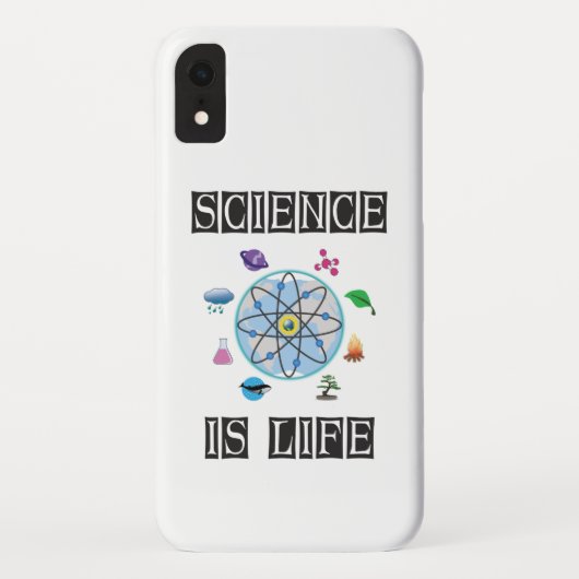 Wetenschap is leven Case-Mate iPhone case (Achterkant)