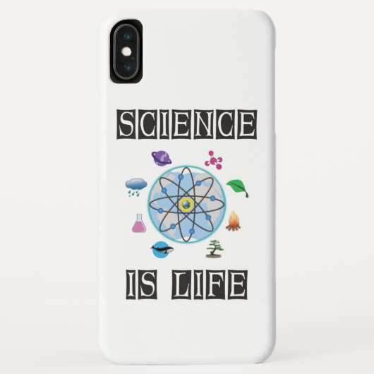 Wetenschap is leven Case-Mate iPhone case (Achterkant)