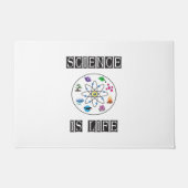 Wetenschap is leven deurmat (Voorkant)