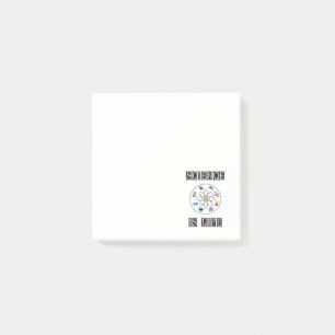 Wetenschap is leven post-it® notes