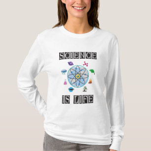 Wetenschap is leven t-shirt