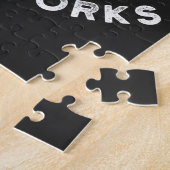 WETENSCHAP IS MAGISCH DAT WERKT LEGPUZZEL (Zijkant)