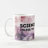 Wetenschap is moeilijk koffiemok (Links)