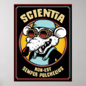 Wetenschap is niet altijd poster (Voorkant)