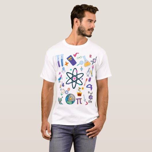 Wetenschap is Overal – Wetenschappelijke Hulpmidde T-shirt (Voorkant volledig)