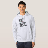 WETENSCHAP IS REAL HOODIE (Voorkant volledig)