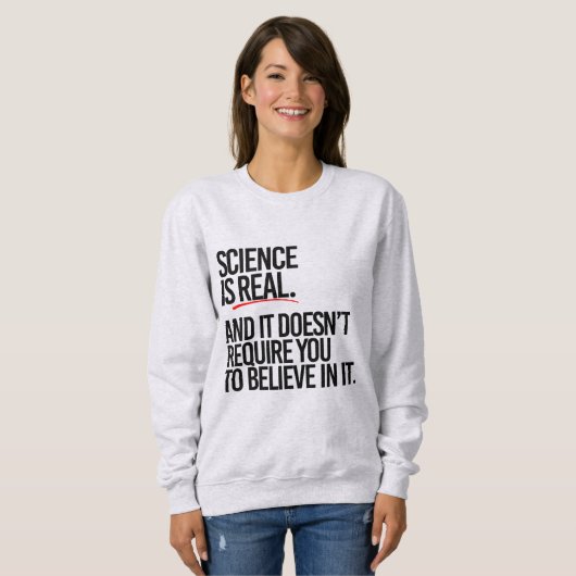 WETENSCHAP IS REAL TRUI (Voorkant volledig)