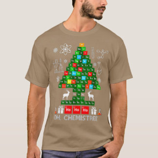 Wetenschap Kerstmis, chemist Tree Chemistree T-shirt