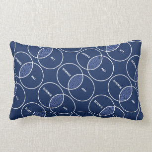 Wetenschap/Kunstvendiagram Kussen