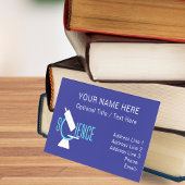 Wetenschap Leraar / Educator Microscoop Visitekaartje