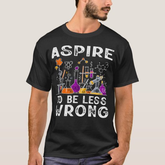 Wetenschap, logica en intelligent design! t-shirt (Voorkant)