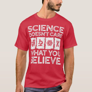 Wetenschap maakt niet uit wat je gelooft Mannen Vr T-shirt