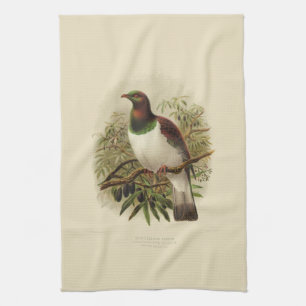  wetenschap NZ Birds - Kereru Tea Towel Theedoek