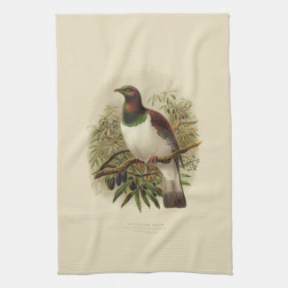 wetenschap NZ Birds - Kereru Tea Towel Theedoek