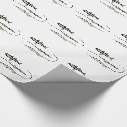 wetenschap NZ Fish - Pipet en lantaarnvis Cadeaupapier (Hoek)