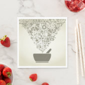 Wetenschap Objecten Papieren servetten (Insitu)