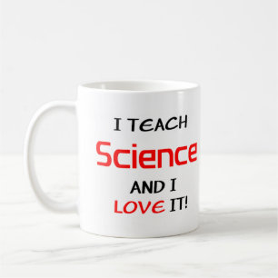 wetenschap onderricht & liefde koffiemok