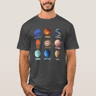 Wetenschap op het gebied van ruimteverkenning en t t-shirt