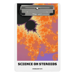 Wetenschap op het gebied van steroïden Mandelbrot Mini Klembord