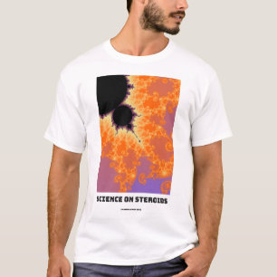 Wetenschap op het gebied van steroïden Mandelbrot T-shirt