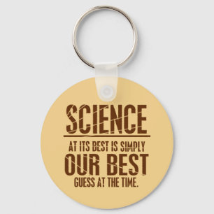 Wetenschap op zijn best sleutelhanger