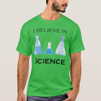 Wetenschap Optimistisch Meme-vrienden T-shirt