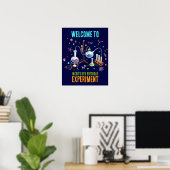 Wetenschap Party Welkomstbord Poster (Thuiskantoor)