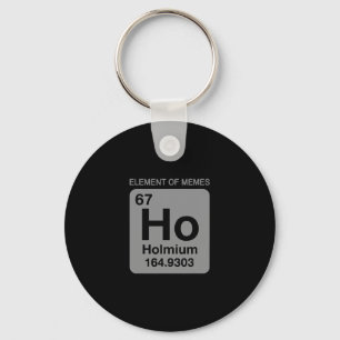 Wetenschap Periodiek Systeem 67 Meme Element Van M Sleutelhanger