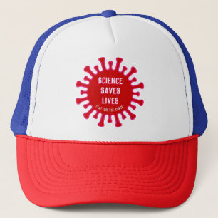 Wetenschap redt levens - de curve afvlakken trucker pet