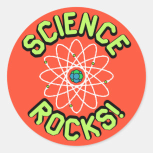 Wetenschap rockt! Stickers